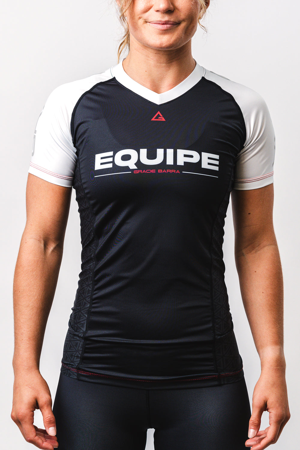 Rashguard Ranqueada M/C Feminina GB Essentials - Branca