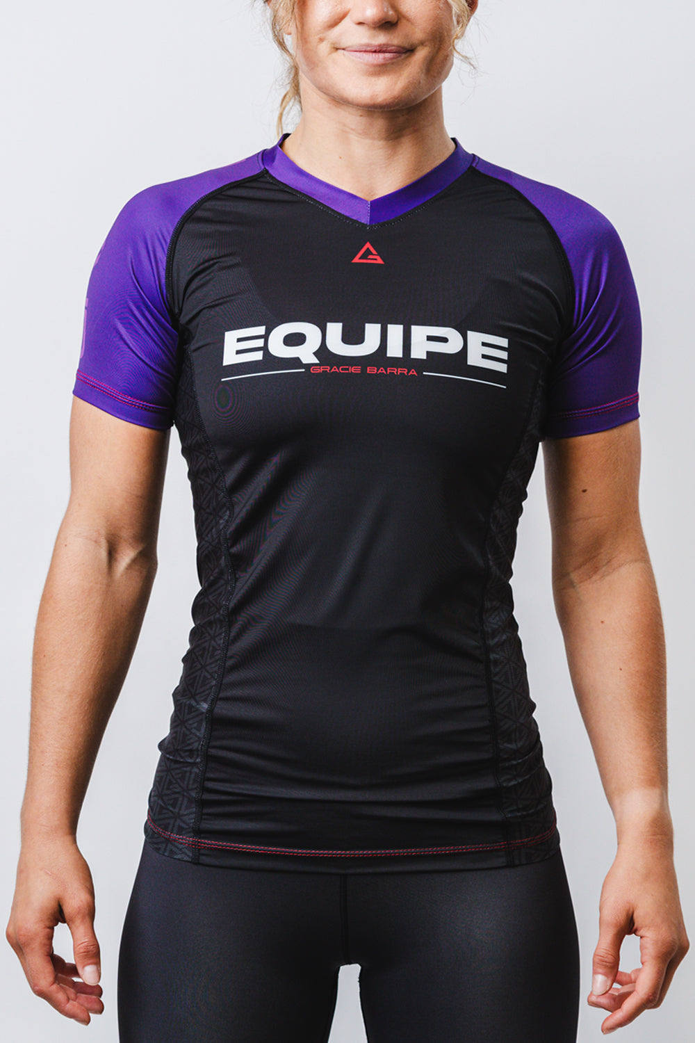 Rashguard Ranqueada M/C Feminina GB Essentials - Roxa