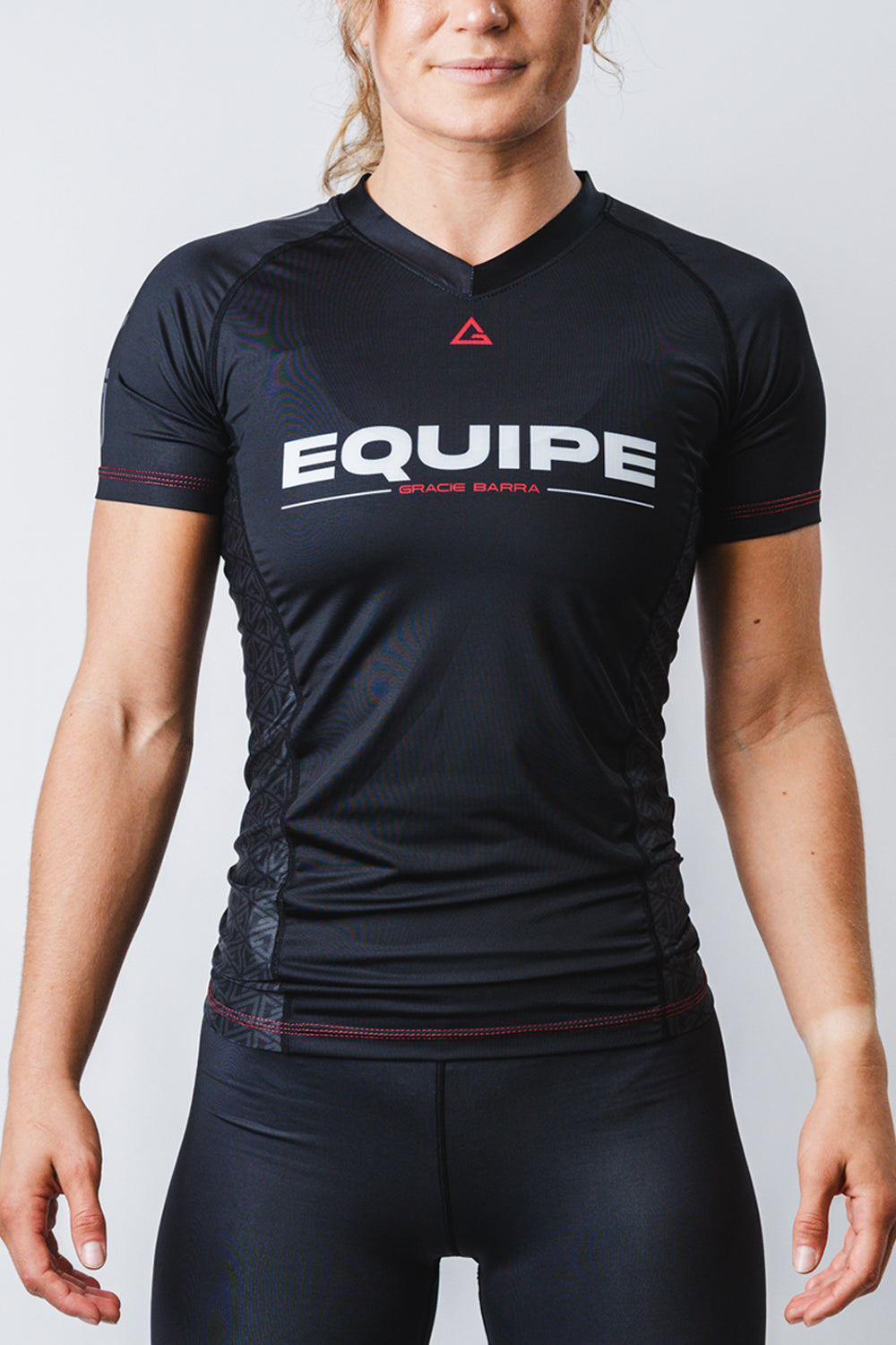 Rashguard Ranqueada M/C Feminina GB Essentials - Preta