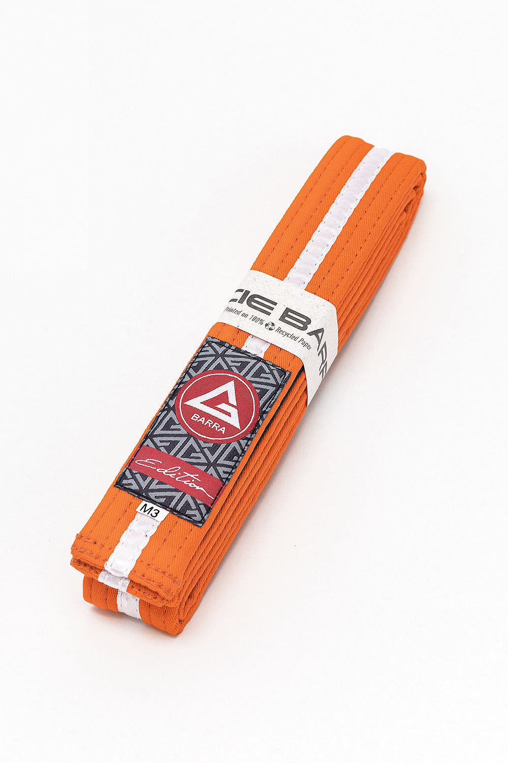 Faixa Laranja e Branca GB Edition Infantil - Laranja e Branca