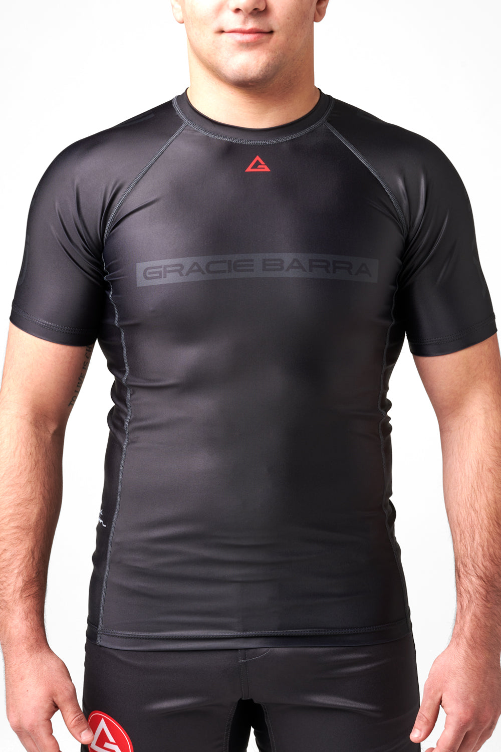 Rashguard Ranqueada M/C Unissex V3 - Preta
