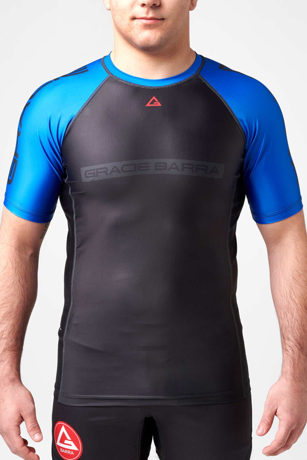Rashguard Ranqueada M/C Unissex V3 - Azul